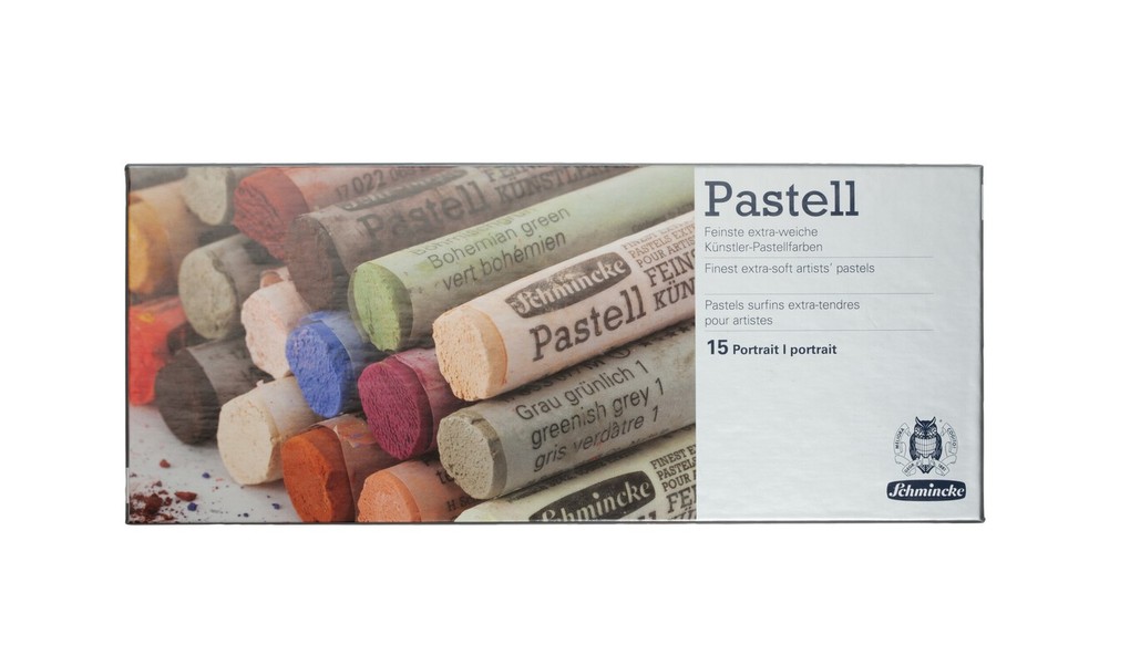 Weitere Ansicht: Schmincke Pastell, Kartonset, Portrait, 15 Stifte
