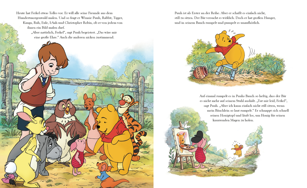 Weitere Ansicht: Disney Winnie Puuh: Eine einzigartige Freundschaft - Mit Memo-Spiel! | Thea Feldman, Panini, Disney Storybook Artists