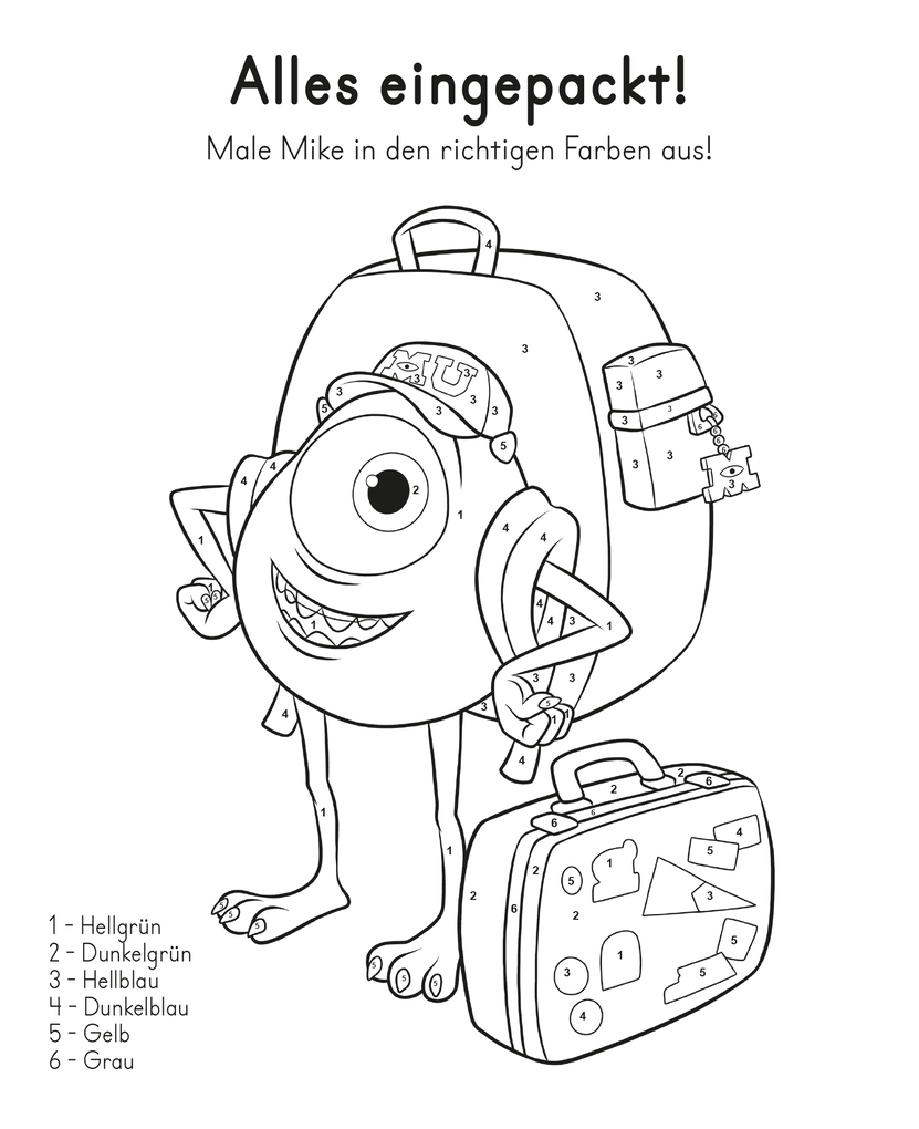 Weitere Ansicht: Disney: Mein erster Malblock | Disney, Panini