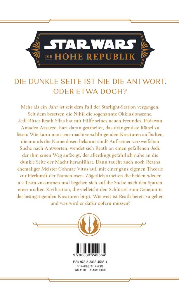 Weitere Ansicht: Star Wars: Die Hohe Republik - Die Tränen der Namenlosen | George Mann
