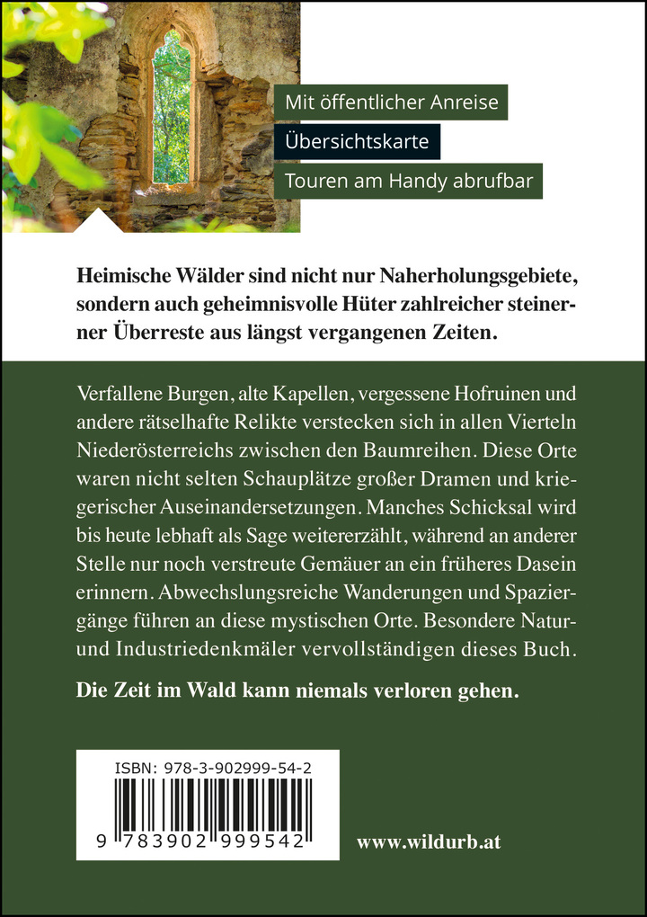 Weitere Ansicht: VERBORGEN. Geheimnisvolle Orte in Wäldern. | August Dunkelstein