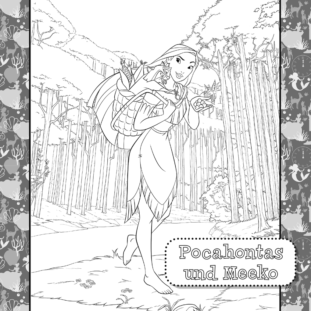 Weitere Ansicht: Disney Prinzessin: Zauberhafter Malspaß - Die schönsten Motive zum Ausmalen | Disney, Panini