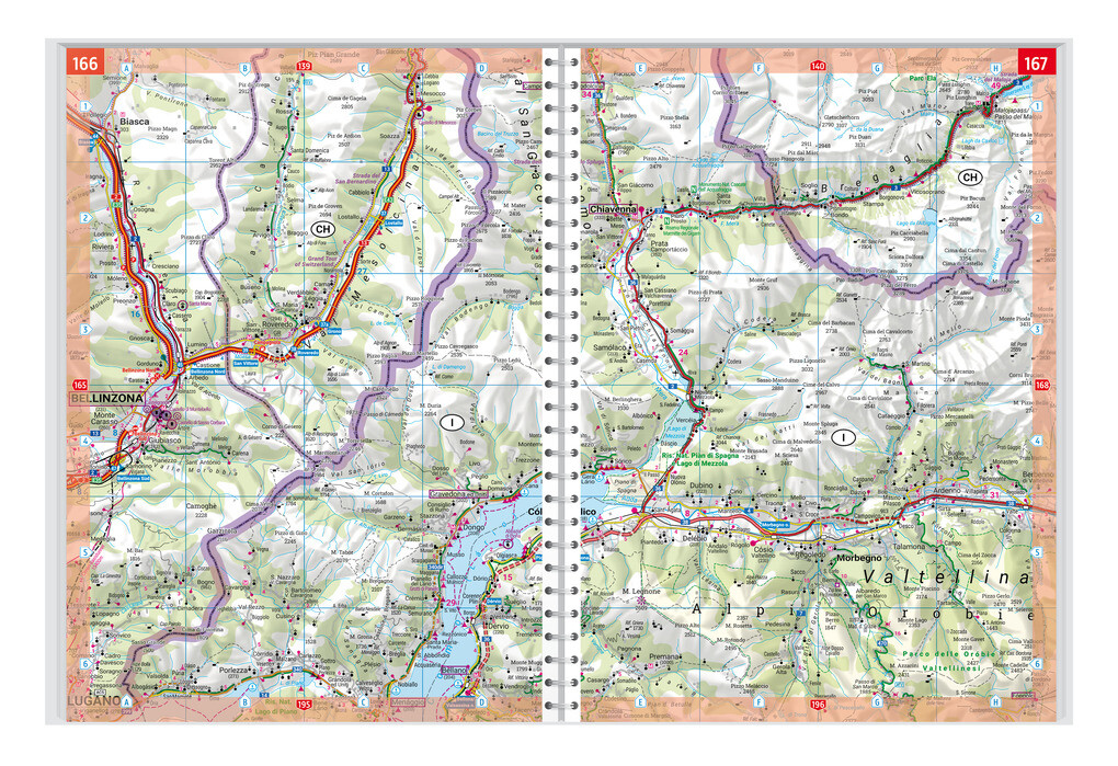 Weitere Ansicht: Die Alpen, Straßenatlas 1:150.000, freytag & berndt