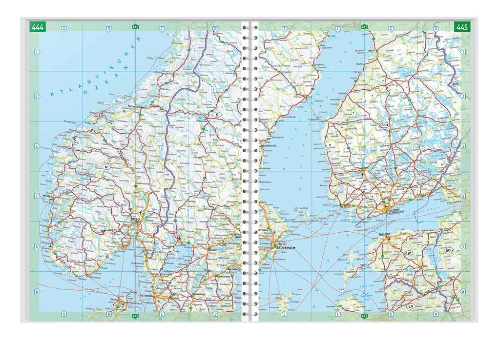 Weitere Ansicht: Die Alpen, Straßenatlas 1:150.000, freytag & berndt
