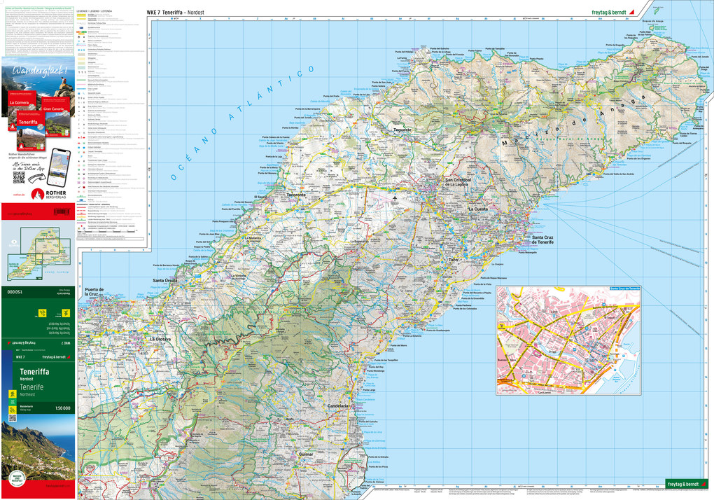Weitere Ansicht: freytag & berndt Wanderkarten-Set Teneriffa 1:50.000