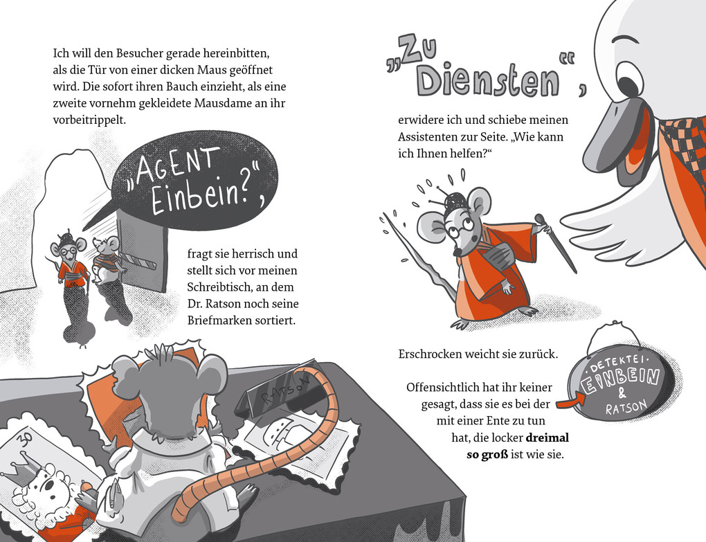 Weitere Ansicht: Agent Einbein - Drei schräge Vögel ermitteln | Saskia Diederichsen