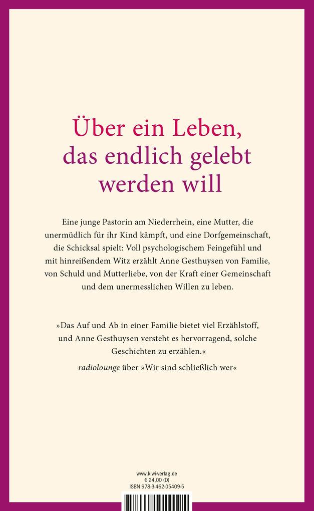 Weitere Ansicht: Vielleicht hat das Leben Besseres vor | Anne Gesthuysen