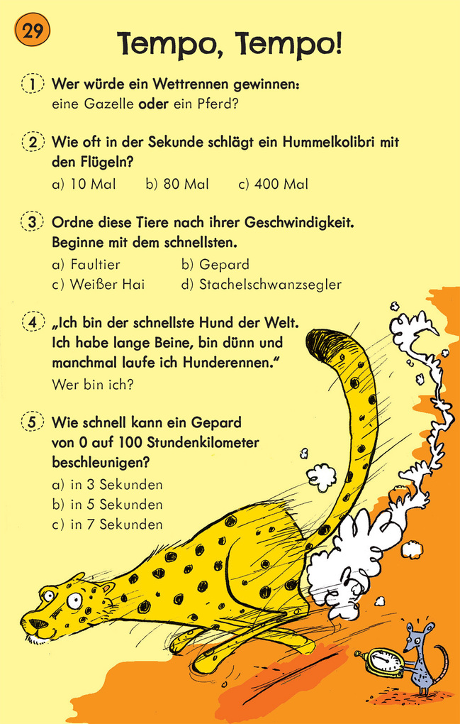 Weitere Ansicht: 50 Quiz-Karten: Rätsel aus der Tierwelt
