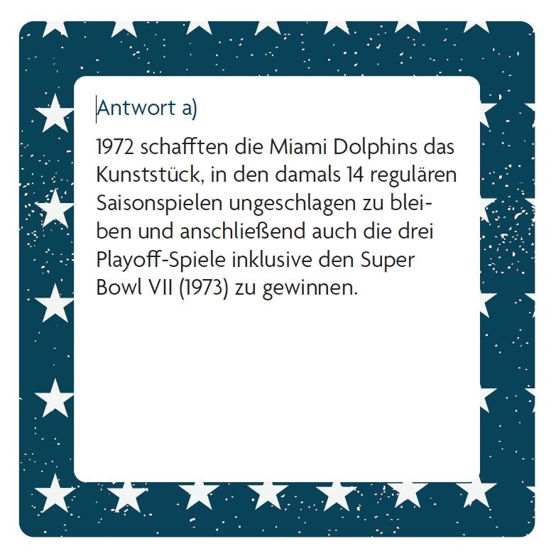 Weitere Ansicht: Das American Football-Quiz | Matthias Nedoklan