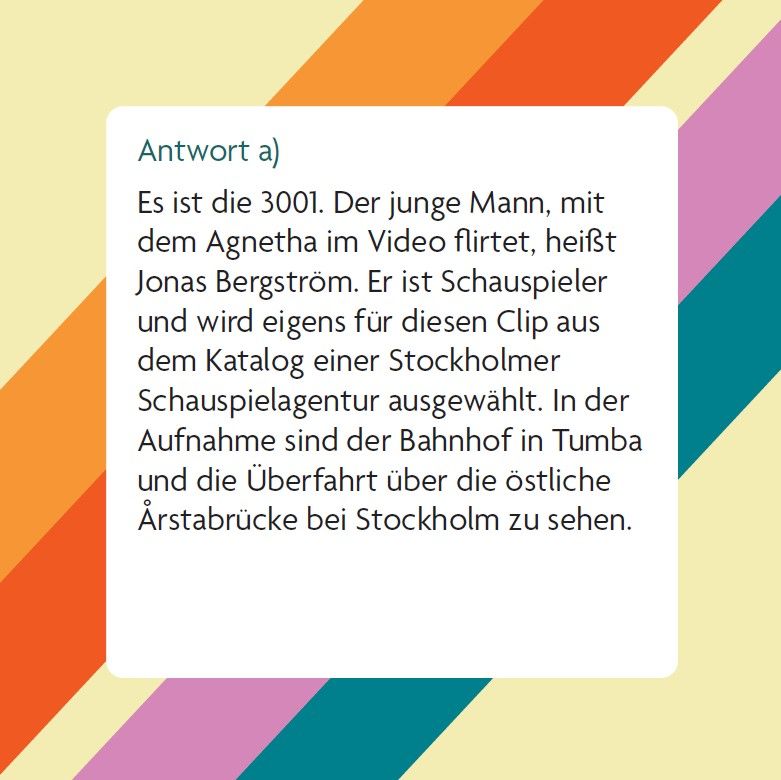 Weitere Ansicht: Das ABBA-Quiz | Claudia Linz