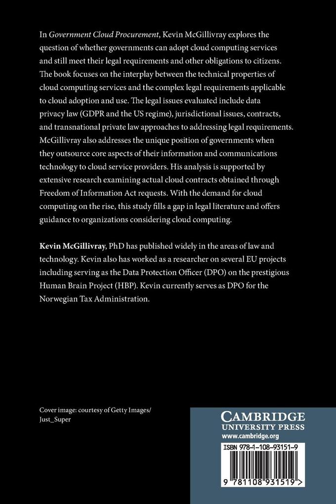 Weitere Ansicht: Government Cloud Procurement | Kevin Mcgillivray