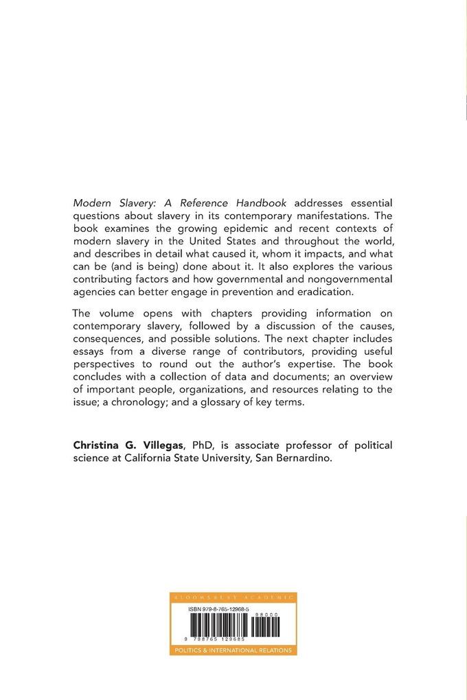 Weitere Ansicht: Modern Slavery | Christina G. Villegas