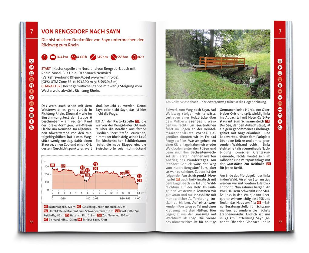 Weitere Ansicht: KOMPASS Wanderführer Rheinsteig RheinBurgenWeg, 34 Etappen mit Extra-Tourenkarte | Silvia und Thilo Behla