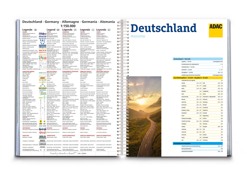 Weitere Ansicht: ADAC Maxiatlas 2025/2026 Deutschland 1:150.000