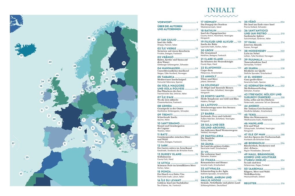 Weitere Ansicht: Trauminseln in Europa