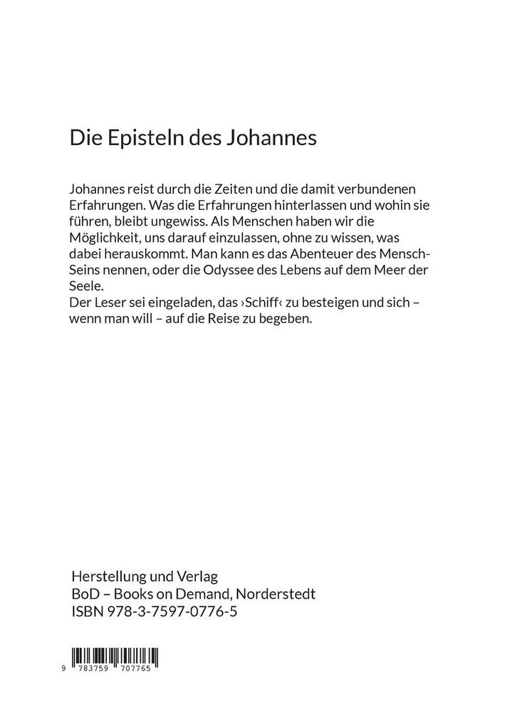 Weitere Ansicht: Die Episteln des Johannes | Hans von Holt