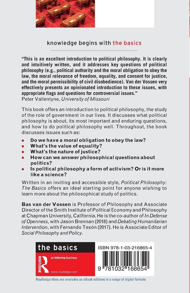 Weitere Ansicht: Political Philosophy | Bas van der Vossen