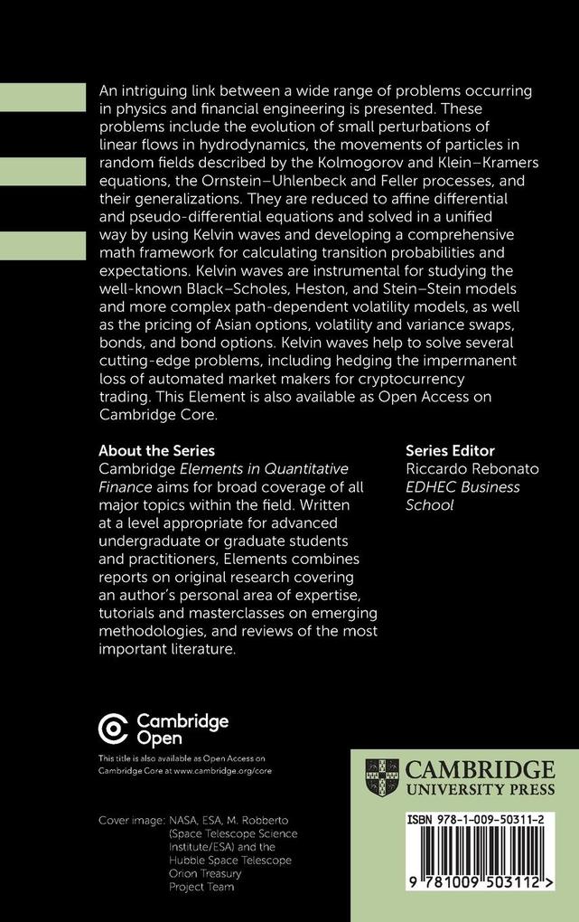 Weitere Ansicht: Hydrodynamics of Markets | Alexander Lipton