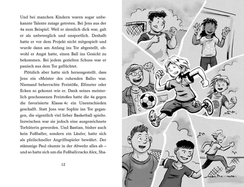 Weitere Ansicht: Die Pausenkicker - Elfmeter für die Nachbarschule | Andreas Schlüter