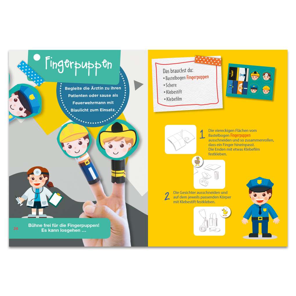 Weitere Ansicht: Meine bunte Welt - Kunterbunte Bastelbogen