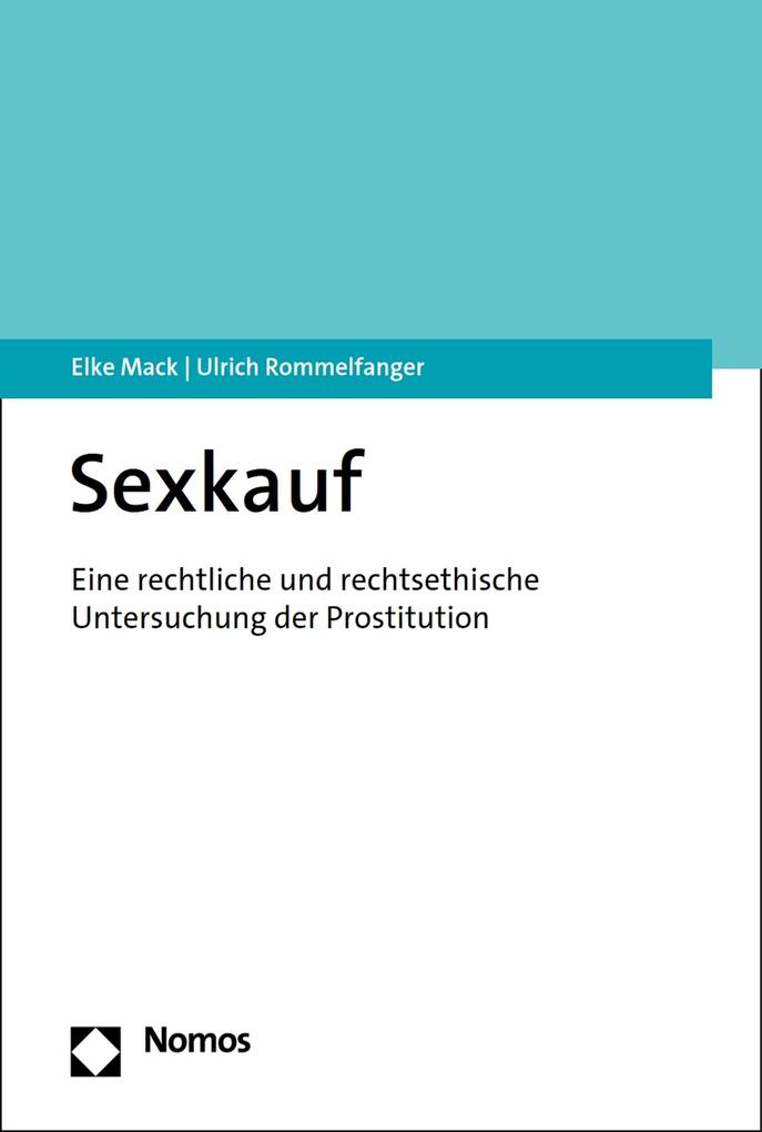 Produktbild: Sexkauf | Elke Mack, Ulrich Rommelfanger