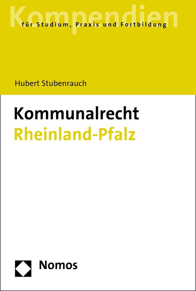 Produktbild: Kommunalrecht Rheinland-Pfalz | Hubert Stubenrauch
