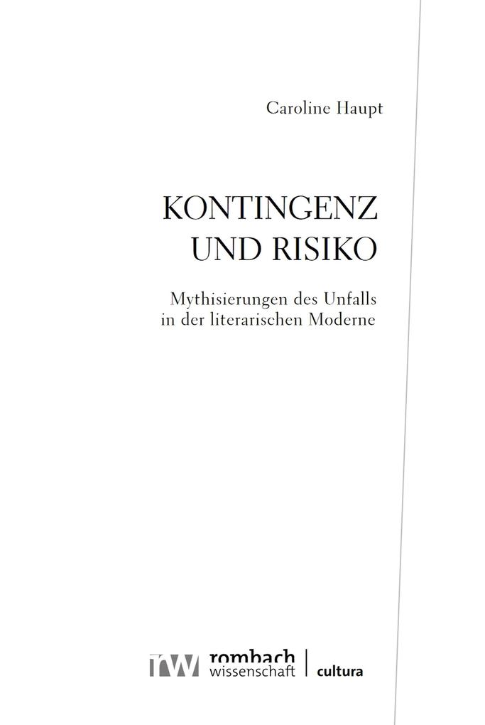 Produktbild: Kontingenz und Risiko | Caroline Haupt