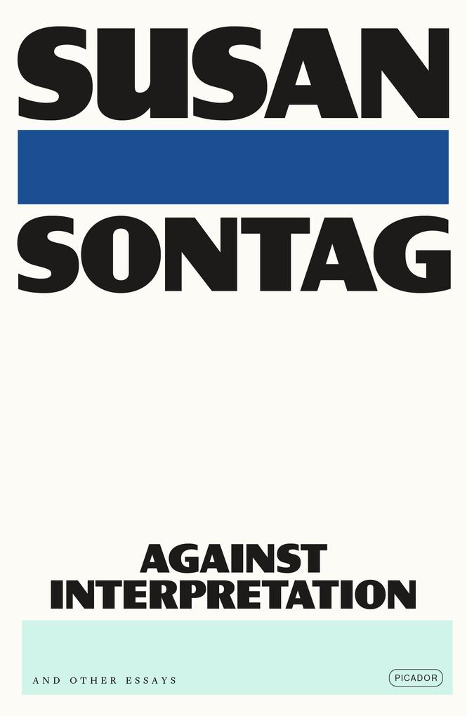 Produktbild: Against Interpretation | Susan Sontag