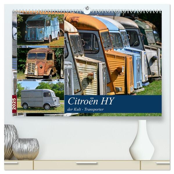 Produktbild: Citroën HY der Kult -Transporter (hochwertiger Premium Wandkalender 2025 DIN A2 quer), Kunstdruck in | Ingo Laue, Calvendo