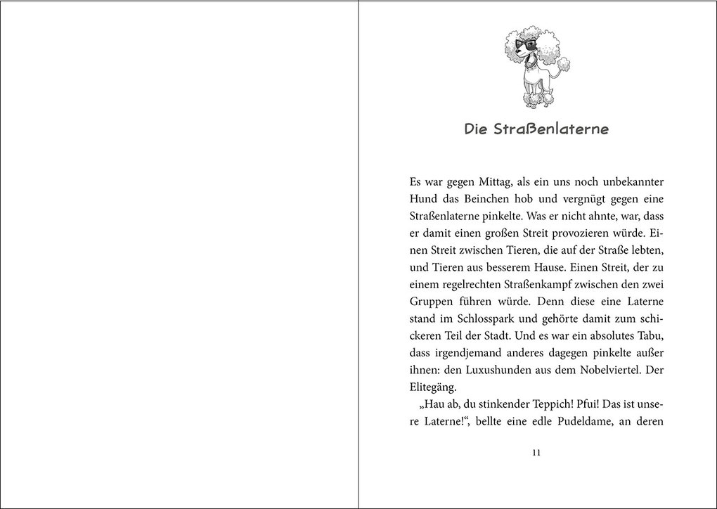 Weitere Ansicht: Die Straßengäng (Band 1) - Eine Pfote wäscht die andere | Cally Stronk