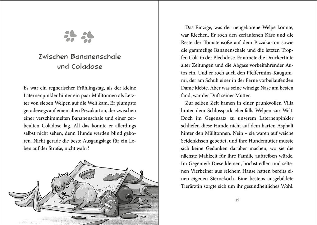 Weitere Ansicht: Die Straßengäng (Band 1) - Eine Pfote wäscht die andere | Cally Stronk