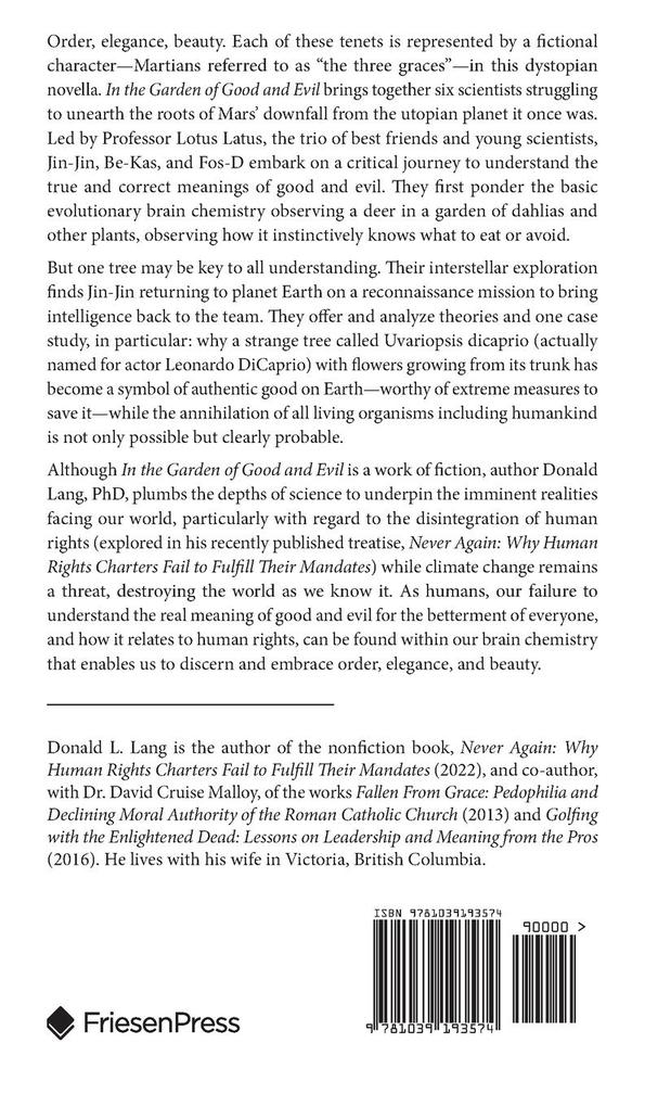 Weitere Ansicht: In the Garden of Good and Evil | Donald L. Lang