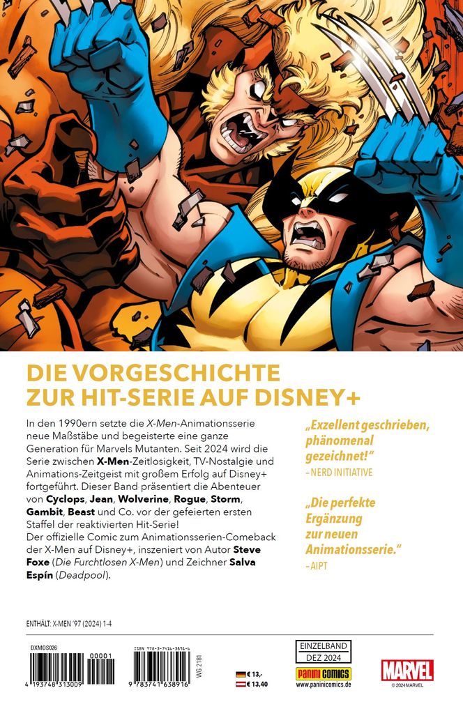Weitere Ansicht: X-Men '97: Andere Zeiten | Steve Foxe, Salvador Espin