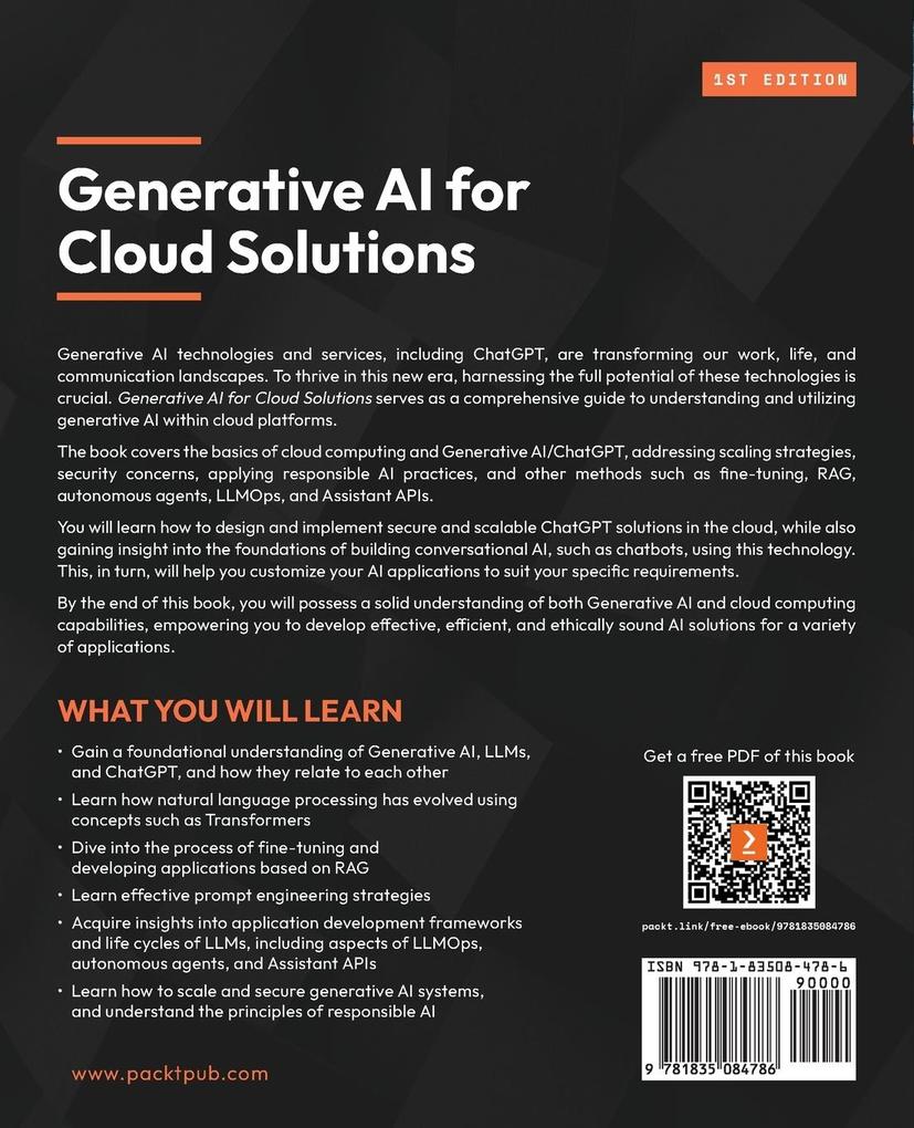 Weitere Ansicht: Generative AI for Cloud Solutions | Anurag Karuparti, Paul Singh