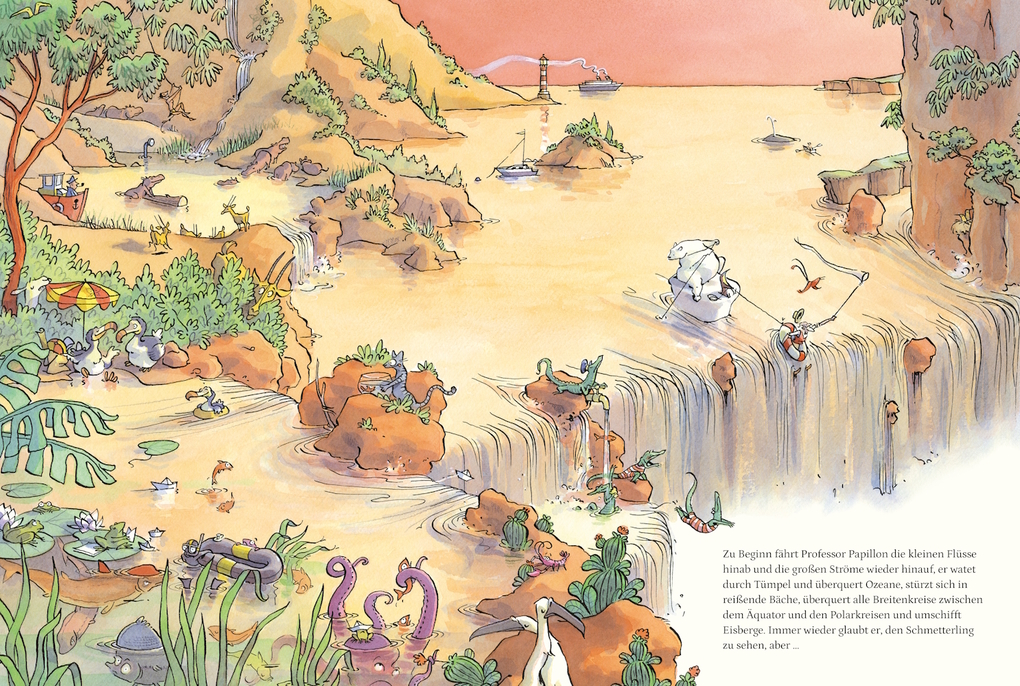 Weitere Ansicht: Die abenteuerliche Expedition des Professors Papillon | Vanessa Simon-Catelin