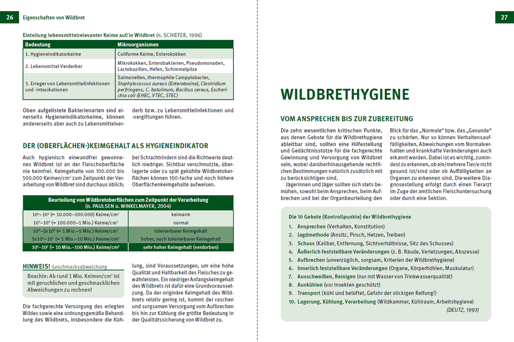 Weitere Ansicht: Das Wildbret | Armin Deutz, Uschi Deutz