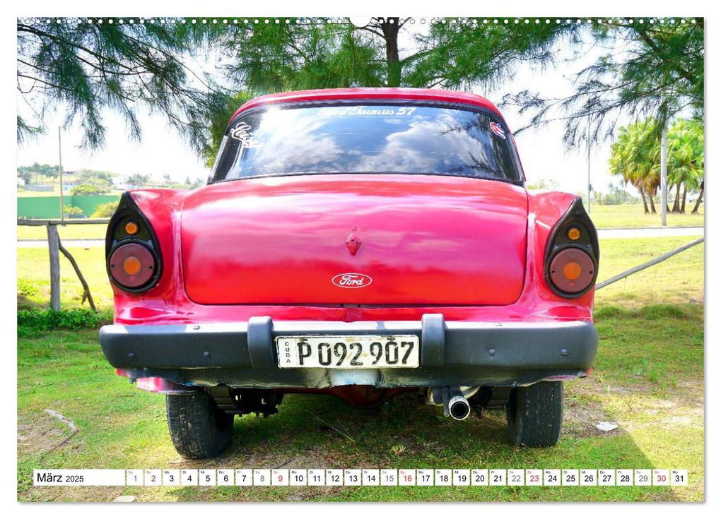 Weitere Ansicht: Ford Taunus P2 - 17M - Ein Klassiker aus Köln in Kuba (hochwertiger Premium Wandkalender 2025 DIN A2 | Henning von Löwis of Menar, Calvendo