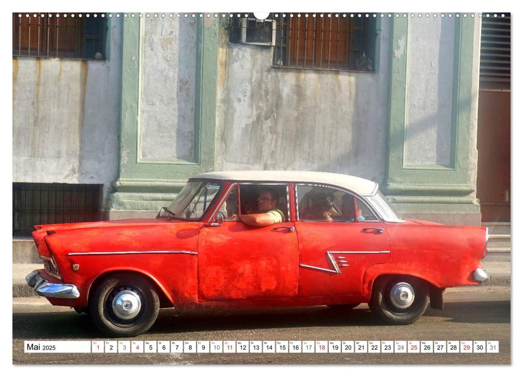 Weitere Ansicht: Ford Taunus P2 - 17M - Ein Klassiker aus Köln in Kuba (hochwertiger Premium Wandkalender 2025 DIN A2 | Henning von Löwis of Menar, Calvendo