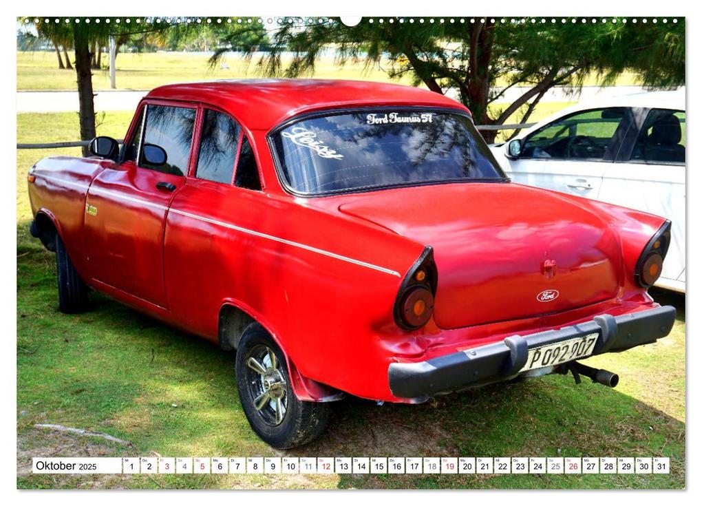 Weitere Ansicht: Ford Taunus P2 - 17M - Ein Klassiker aus Köln in Kuba (hochwertiger Premium Wandkalender 2025 DIN A2 | Henning von Löwis of Menar, Calvendo