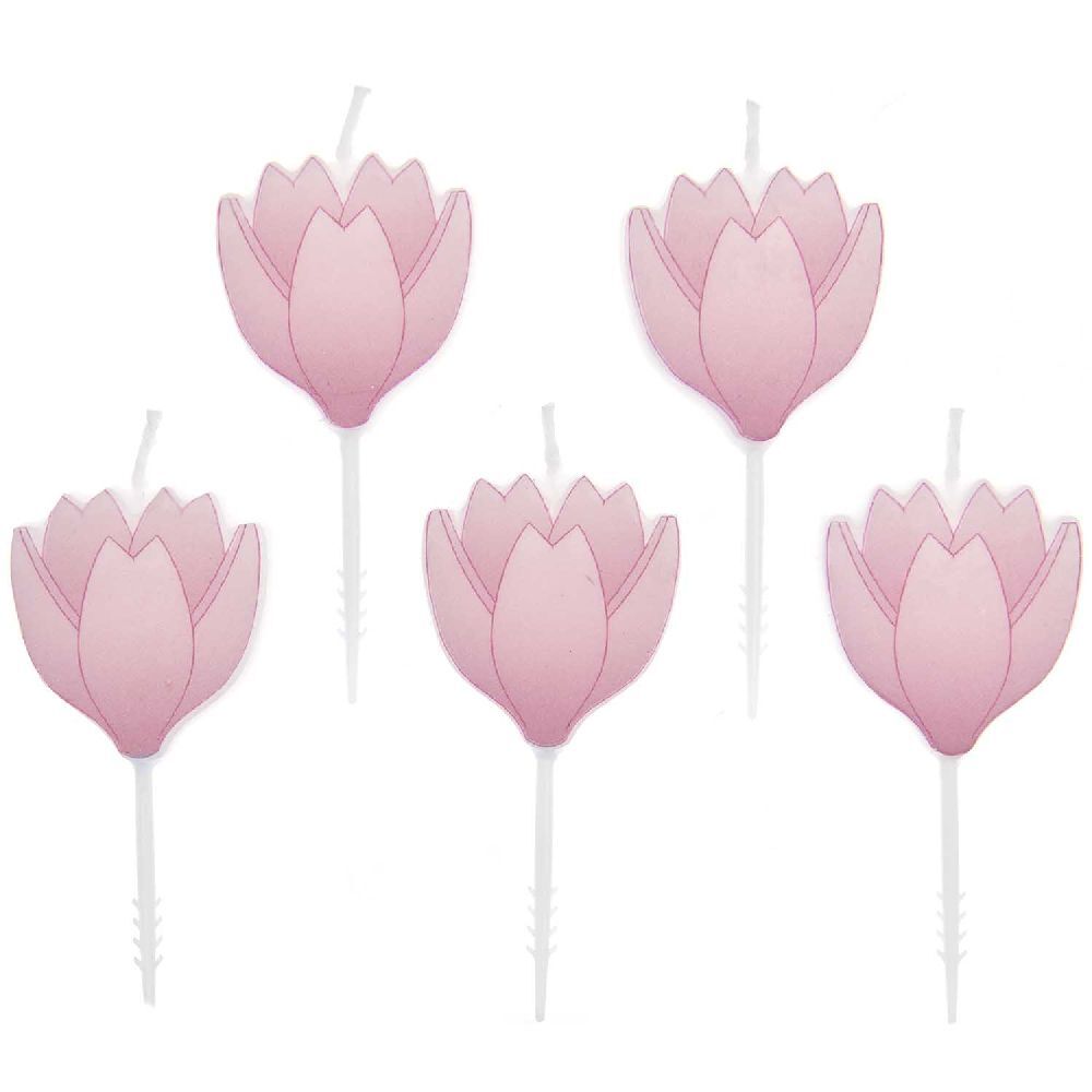 Weitere Ansicht: Kerzen Kirschblüte, 5 Stk