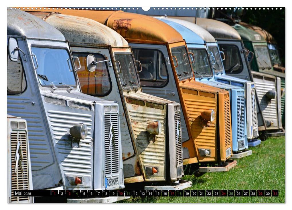 Weitere Ansicht: Citroën HY der Kult -Transporter (hochwertiger Premium Wandkalender 2025 DIN A2 quer), Kunstdruck in | Ingo Laue, Calvendo