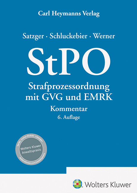 Produktbild: StPO - Kommentar