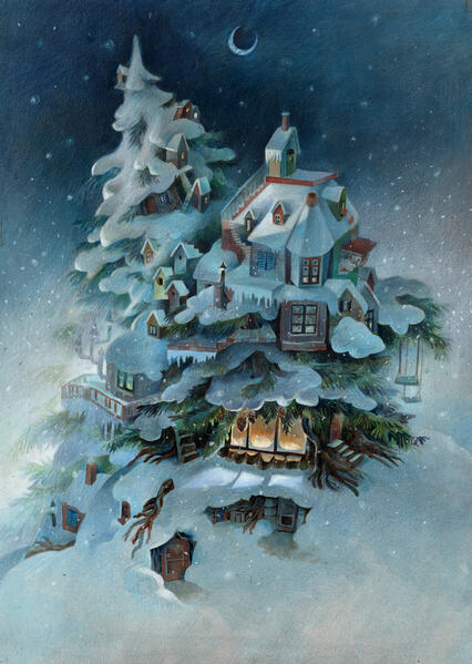 Produktbild: Estelle Meyrand WEIHNACHTSBAUMHAUS | Estelle Meyrand