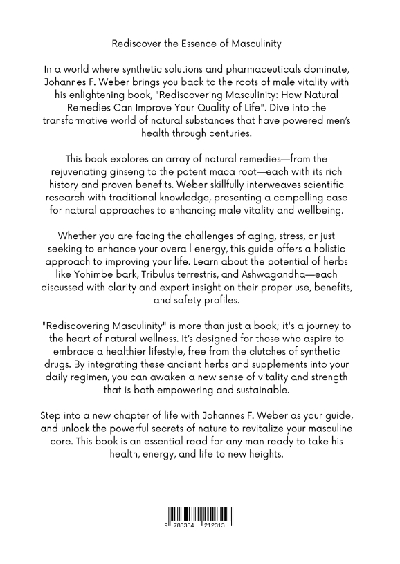 Weitere Ansicht: Rediscovering Masculinity | Johannes F. Weber