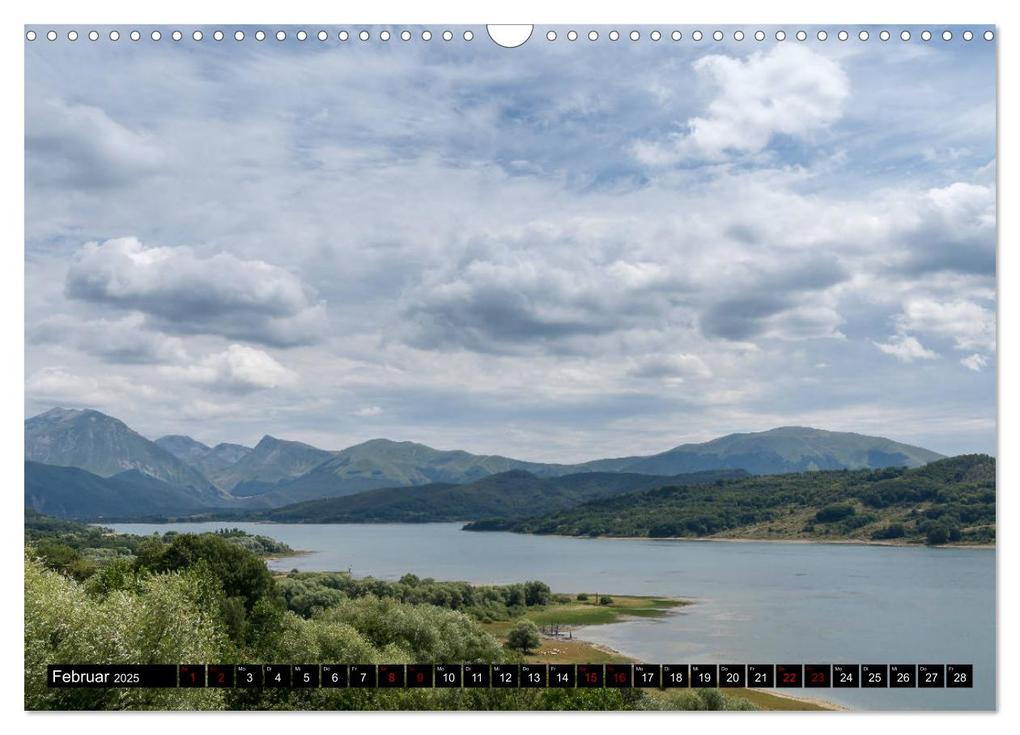 Weitere Ansicht: Einsame Dörfer - Eine Wanderung in den Abruzzen (Wandkalender 2025 DIN A3 quer), CALVENDO Monatskalender | Marisa Jorda Motzkau, Calvendo