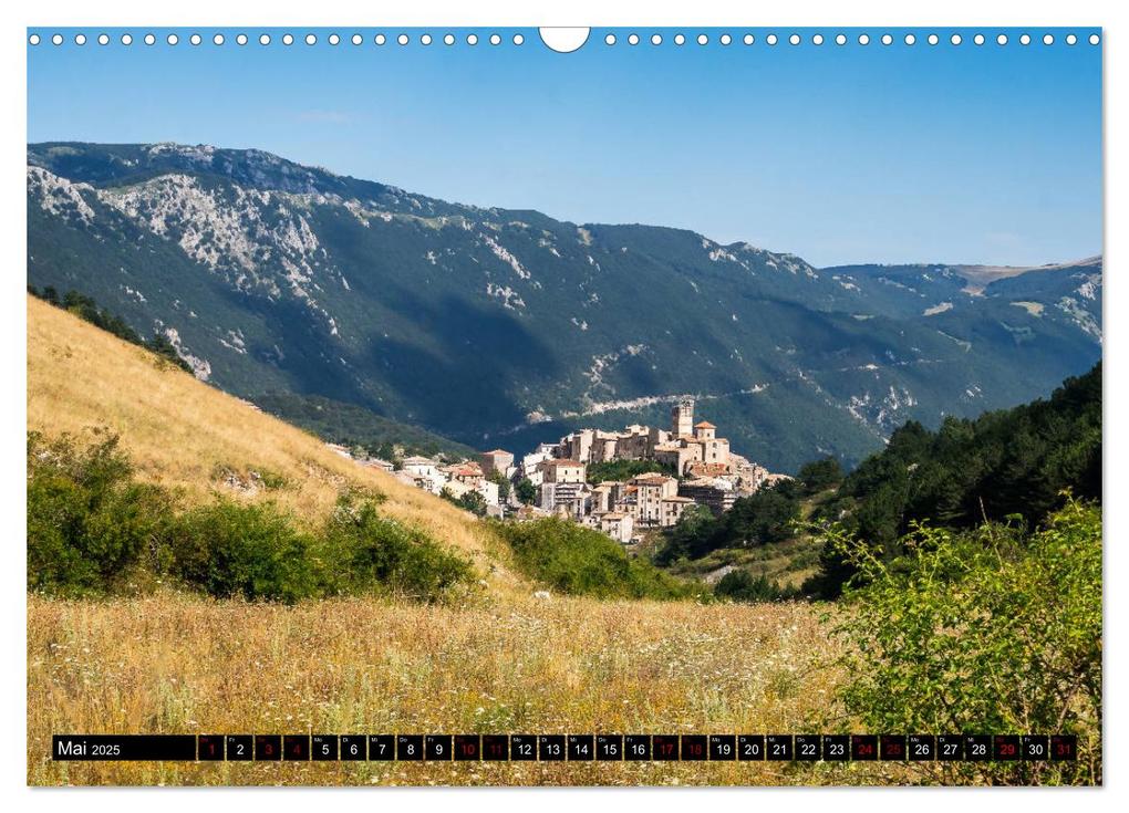 Weitere Ansicht: Einsame Dörfer - Eine Wanderung in den Abruzzen (Wandkalender 2025 DIN A3 quer), CALVENDO Monatskalender | Marisa Jorda Motzkau, Calvendo