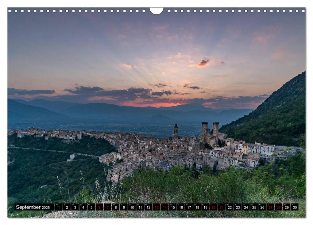 Weitere Ansicht: Einsame Dörfer - Eine Wanderung in den Abruzzen (Wandkalender 2025 DIN A3 quer), CALVENDO Monatskalender | Marisa Jorda Motzkau, Calvendo