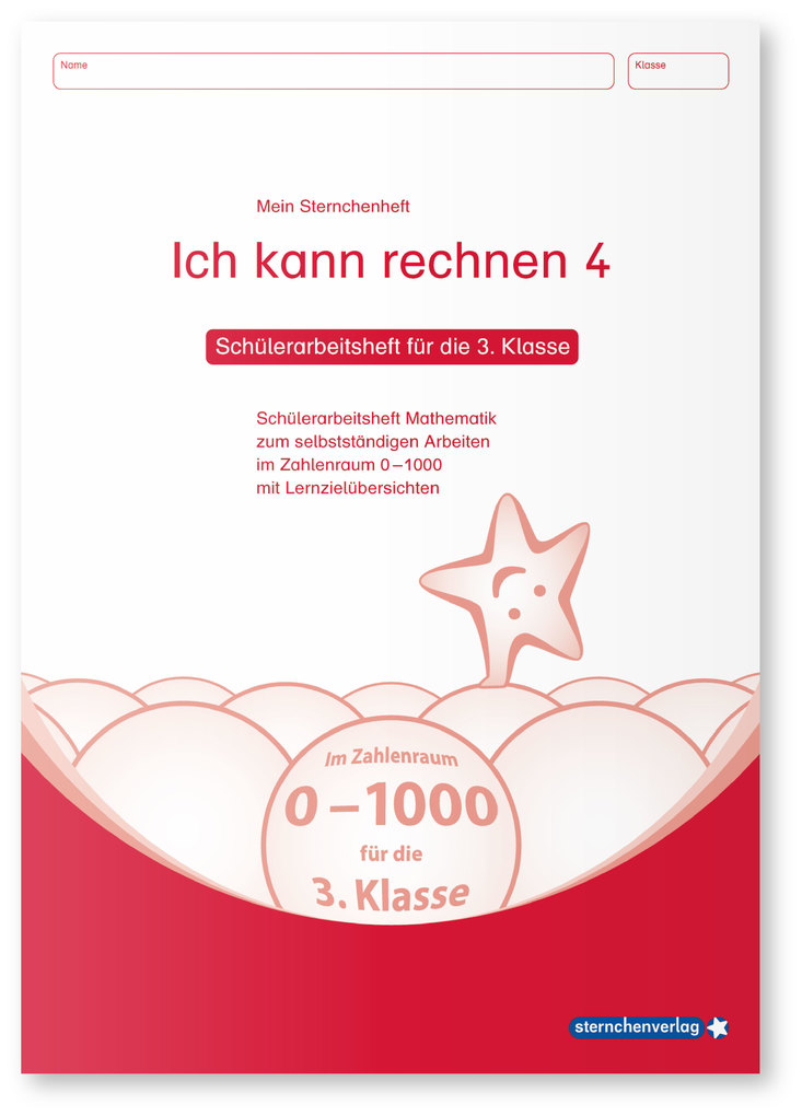 Weitere Ansicht: Ich kann rechnen 3, 4 und 5 - 3 Schülerarbeitshefte für die 2. bis 4. Klasse | Katrin Langhans, sternchenverlag GmbH