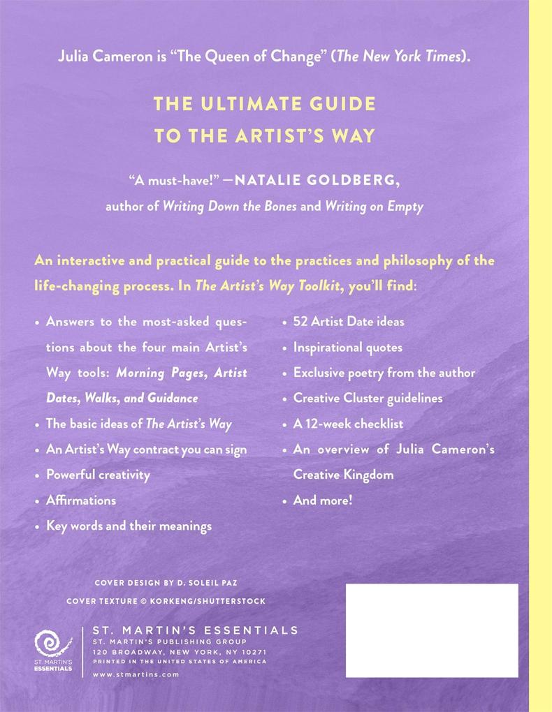 Weitere Ansicht: The Artist's Way Toolkit | Julia Cameron