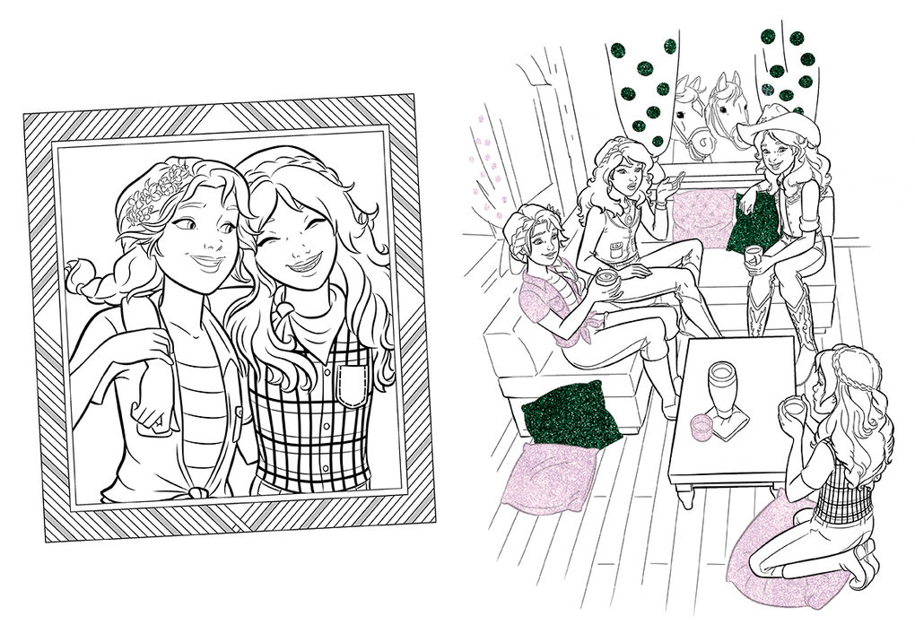 Weitere Ansicht: schleich® Horse Club(TM) - Glitzermalspaß für Pferdefans